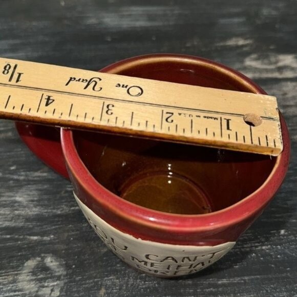 Funny Red Ceramic Coffee Mug With Quote "You Cant Scare Me I Have Children" - Picture 7 of 7